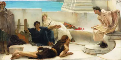 A Reading from Homer, Lawrence Alma-Tadema