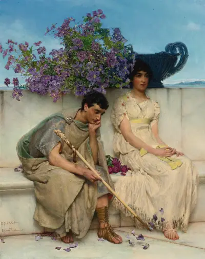 An Eloquent Silence, Lawrence Alma-Tadema