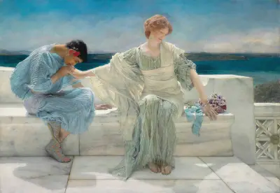 Ask me no more, Lawrence Alma-Tadema
