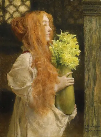 Spring Flowers, Lawrence Alma-Tadema