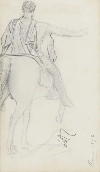 Standbeeld van Marcus Aurelius, Lawrence Alma-Tadema