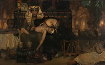 The Death of the Pharaoh’s Firstborn Son, Lawrence Alma-Tadema
