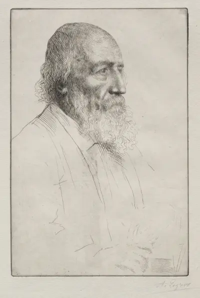 Alfred Lord Tennyson, Alphonse Legros