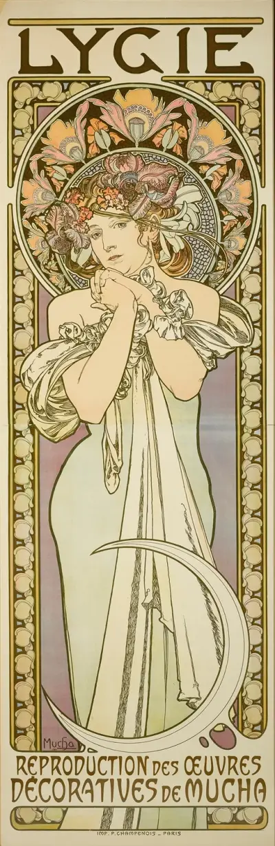 Lygie av Alphonse Mucha