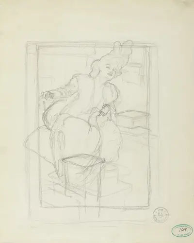 Sarah Bernhardt av Alphonse Mucha