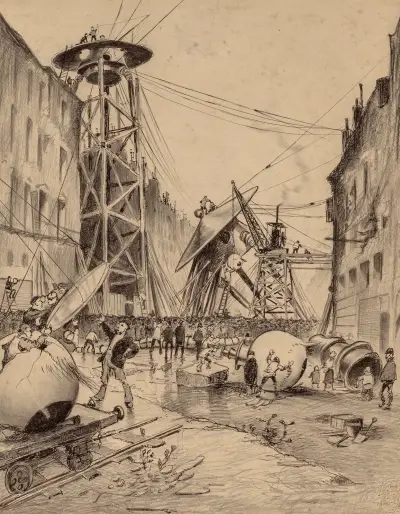 Humans Dissecting Martian War Machines, Henrique Alvim Corrêa