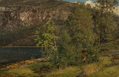 Fra Terøen, Hardanger von Amaldus Nielsen