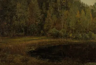 Herbst bei Risør von Amaldus Nielsen