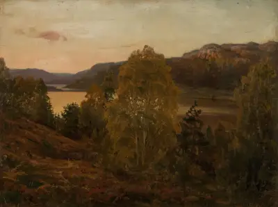 Herbstabend, Mandal von Amaldus Nielsen