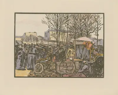 Foire à la ferraille (Paris) av Amédée Joyau