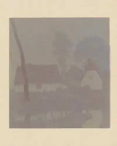 Le Flot ; (La Calotterie, Pas-de-Calais) av Amédée Joyau