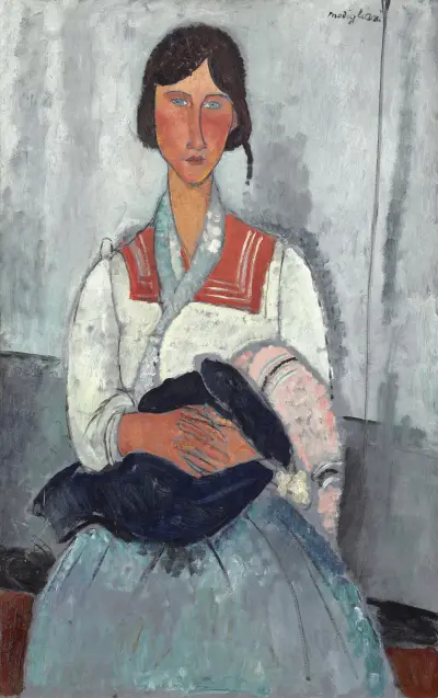 Cyganka z dzieckiem, Amedeo Modigliani