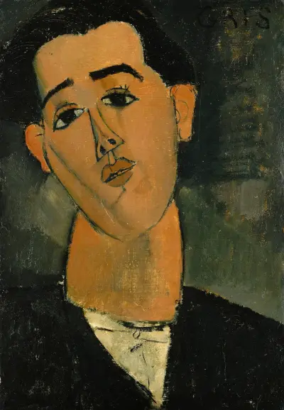 Juan Gris av Amedeo Modigliani