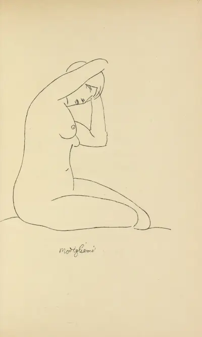 Nymfy 1, Amedeo Modigliani