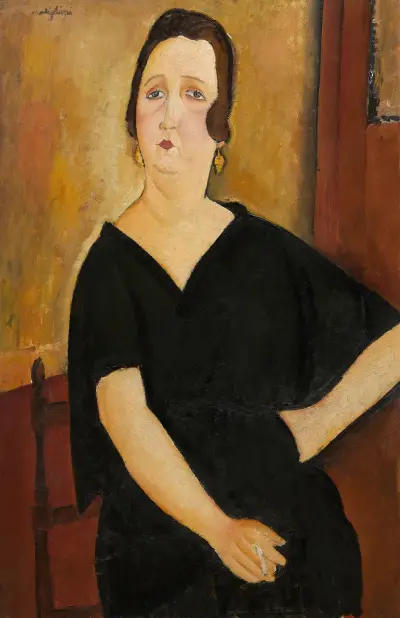 Madame Amédée (Kobieta z papierosem), Amedeo Modigliani