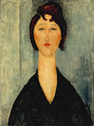 Portrét mladé ženy, 1918 – Nr. 1, Amedeo Modigliani