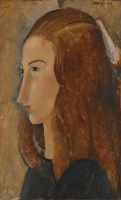Portrét mladé ženy, 1918 – Nr. 2, Amedeo Modigliani