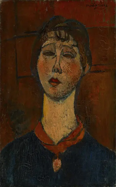 Portrait Of Madame Dorival, Amedeo Modigliani