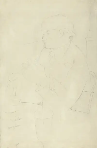 Portrét Vallina, Amedeo Modigliani