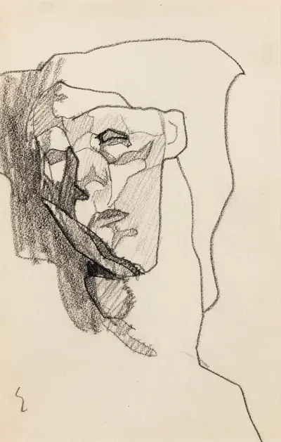 Głowa kobiety, Amedeo Modigliani