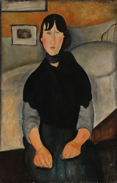 Young Woman of the People, Amedeo Modigliani