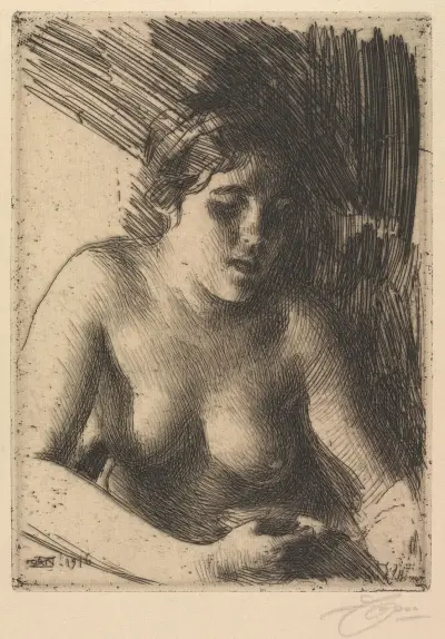 Byst av Anders Zorn