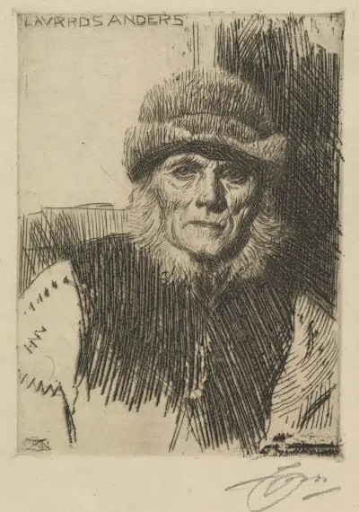 Dalkarl av Anders Zorn