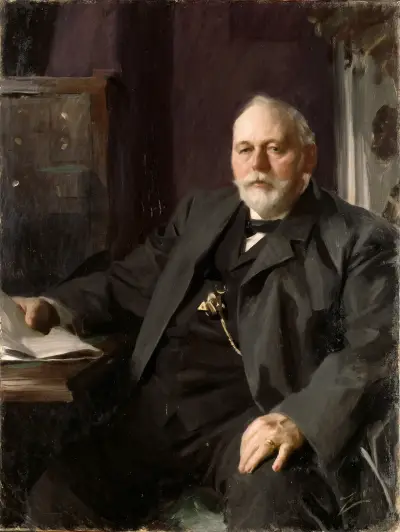 Director Frans R. Heiss av Anders Zorn