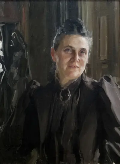 Fanny Thiel, född Stiebel av Anders Zorn