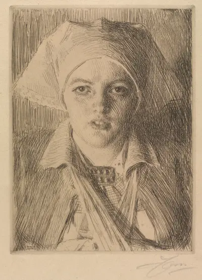 Gulli II av Anders Zorn