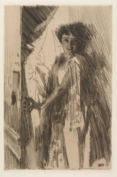 Rosita Mauri, 1889 av Anders Zorn