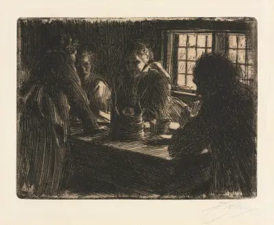Brudtärnan av Anders Zorn