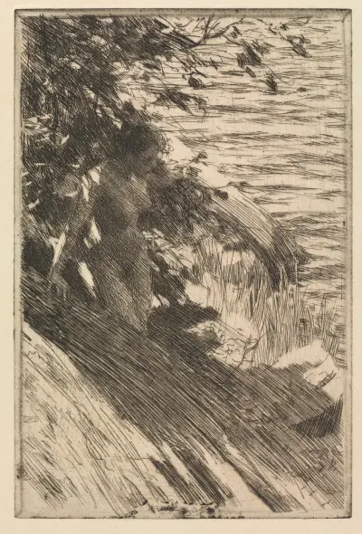 Den stora baderskan av Anders Zorn