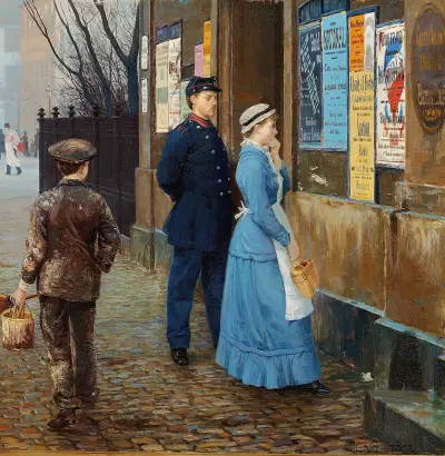 Første November av Hans Andersen Brendekilde