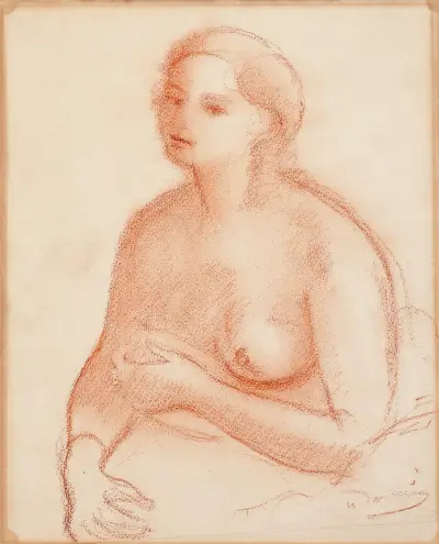 Nu en buste av André Derain