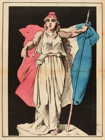 J’y suis, j’y reste par Gill et Lorin av André Gill