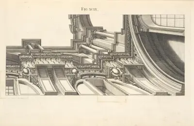 Another quarter of the whole design., Andrea Pozzo