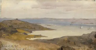 Motif from Bohuslän, Sweden, Andreas Achenbach