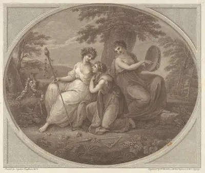 Bacchanalians von Angelica Kauffmann