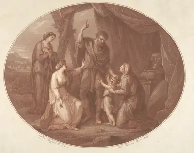 Coriolanus, 5. Akt, 3. Szene von Angelica Kauffmann