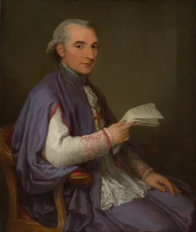 Monsignore Giuseppe Spina (1756–1828) von Angelica Kauffmann