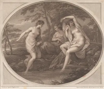 Nymphen nach dem Bade von Angelica Kauffmann