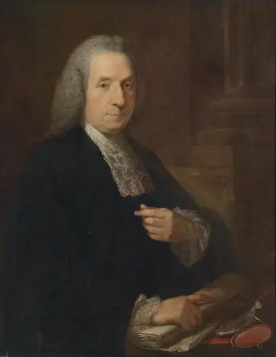 Porträt des irischen Rechtsanwalts und Politikers Philip Tisdall von Angelica Kauffmann