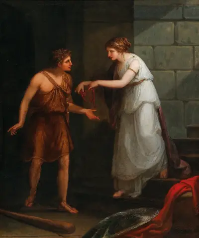 Theseus und Ariadne von Angelica Kauffmann