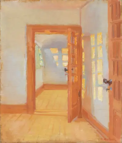 Interior. Brøndum’s annex av Anna Ancher