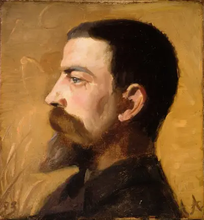 Valdemar Schønheyder Møller av Anna Ancher