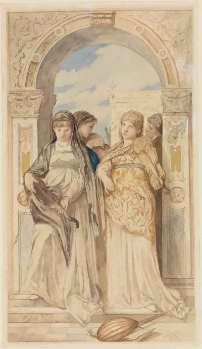 Koncert, Anselm Feuerbach