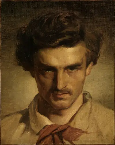 Portret młodzieńczy, Anselm Feuerbach