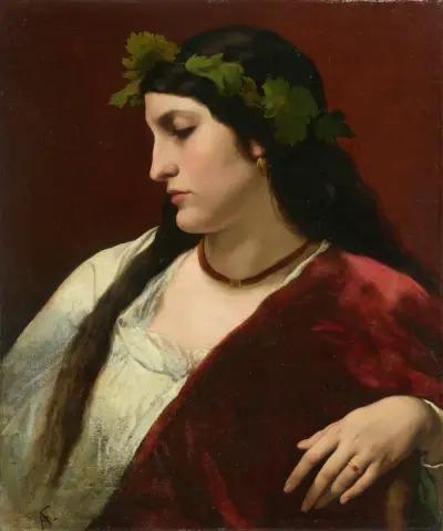 Nanna jako bachantka, Anselm Feuerbach