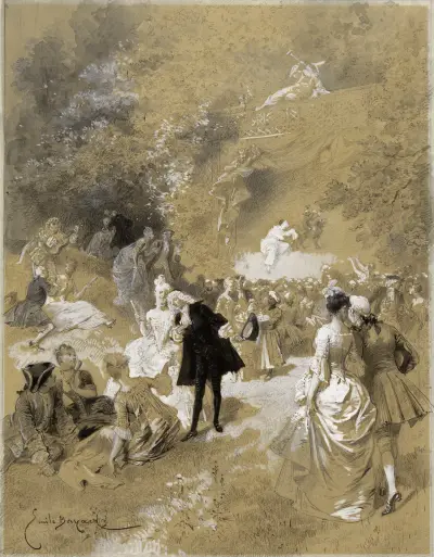 La Fête chez Thérèse, Émile-Antoine Bayard